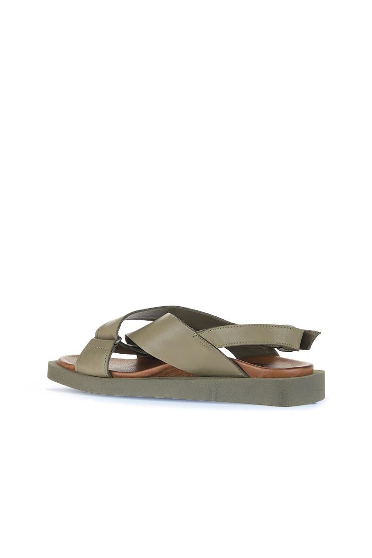 Bueno Women's Leather Flat Sandal