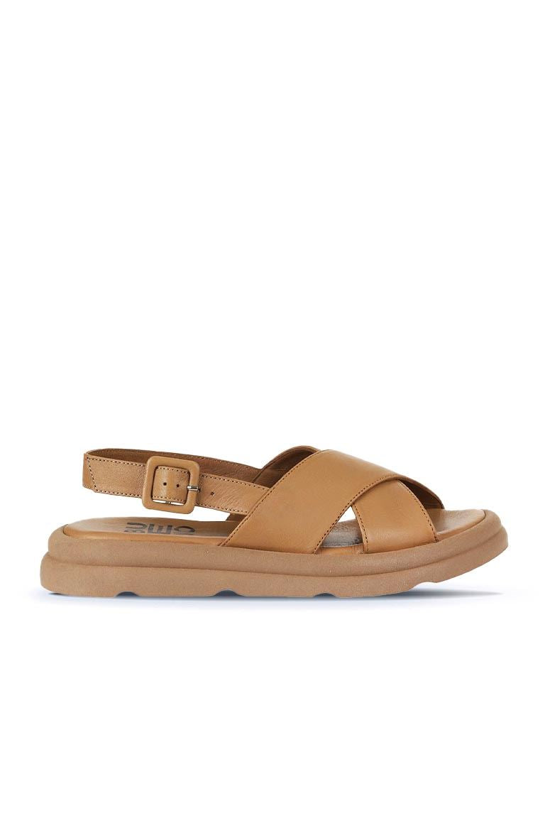 Bueno Women's Leather Flat Sandal
