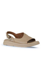 Bueno Women's Leather Flat Sandal