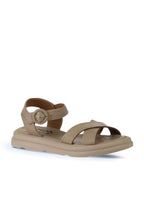 Bueno Women's Leather Flat Sandal