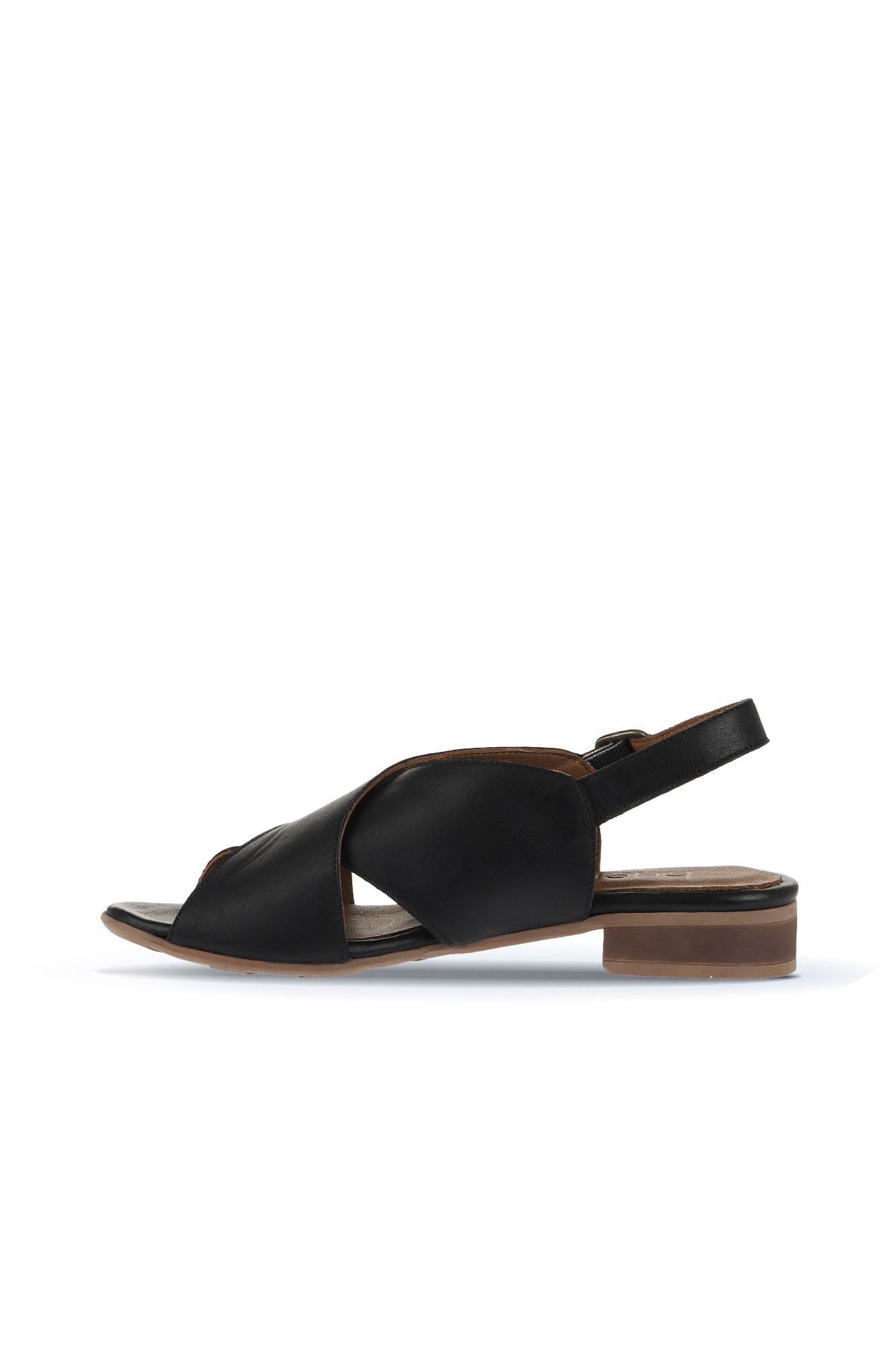 Bueno Women's Leather Heeled Sandal