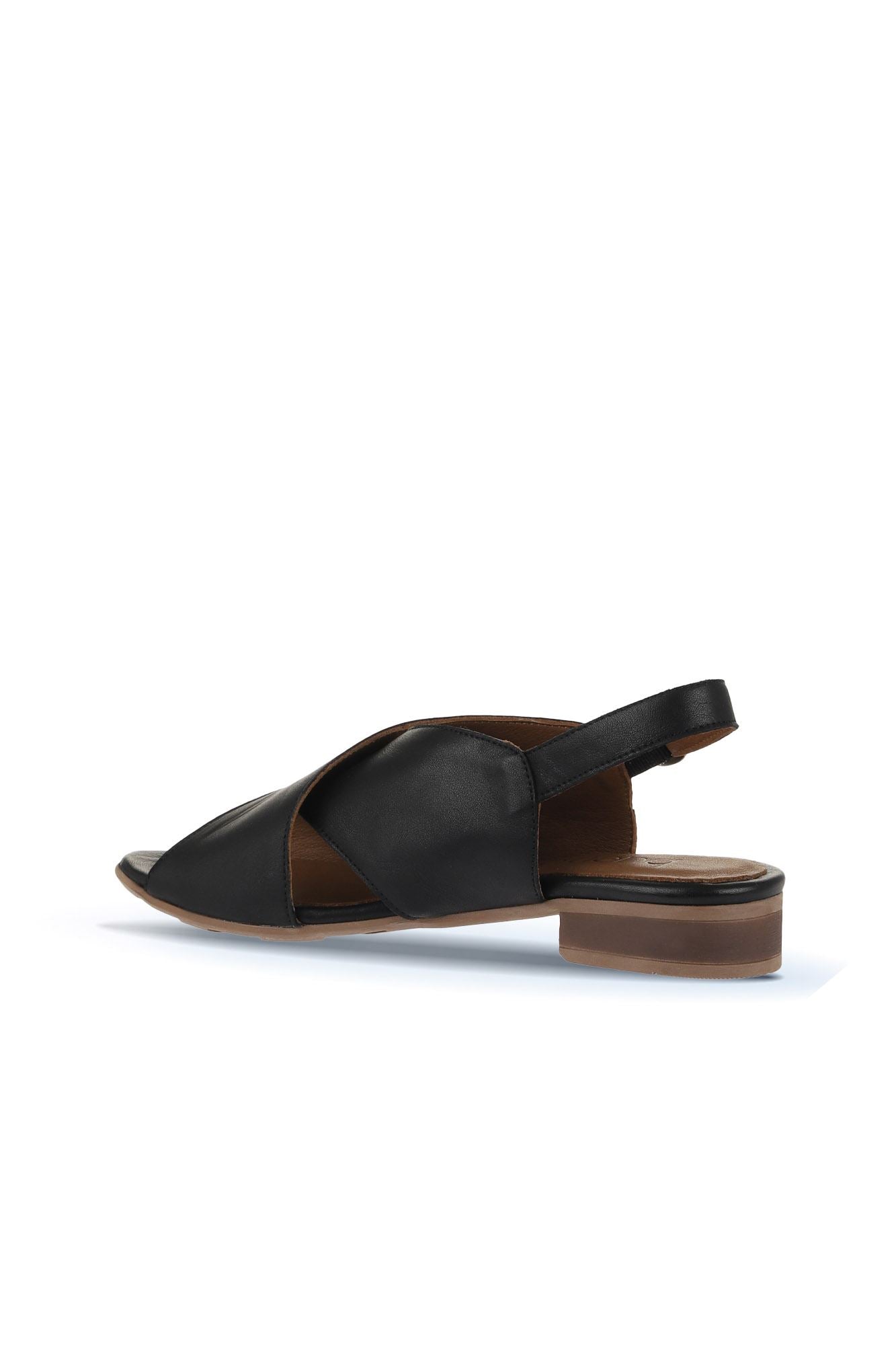 Bueno Women's Leather Heeled Sandal