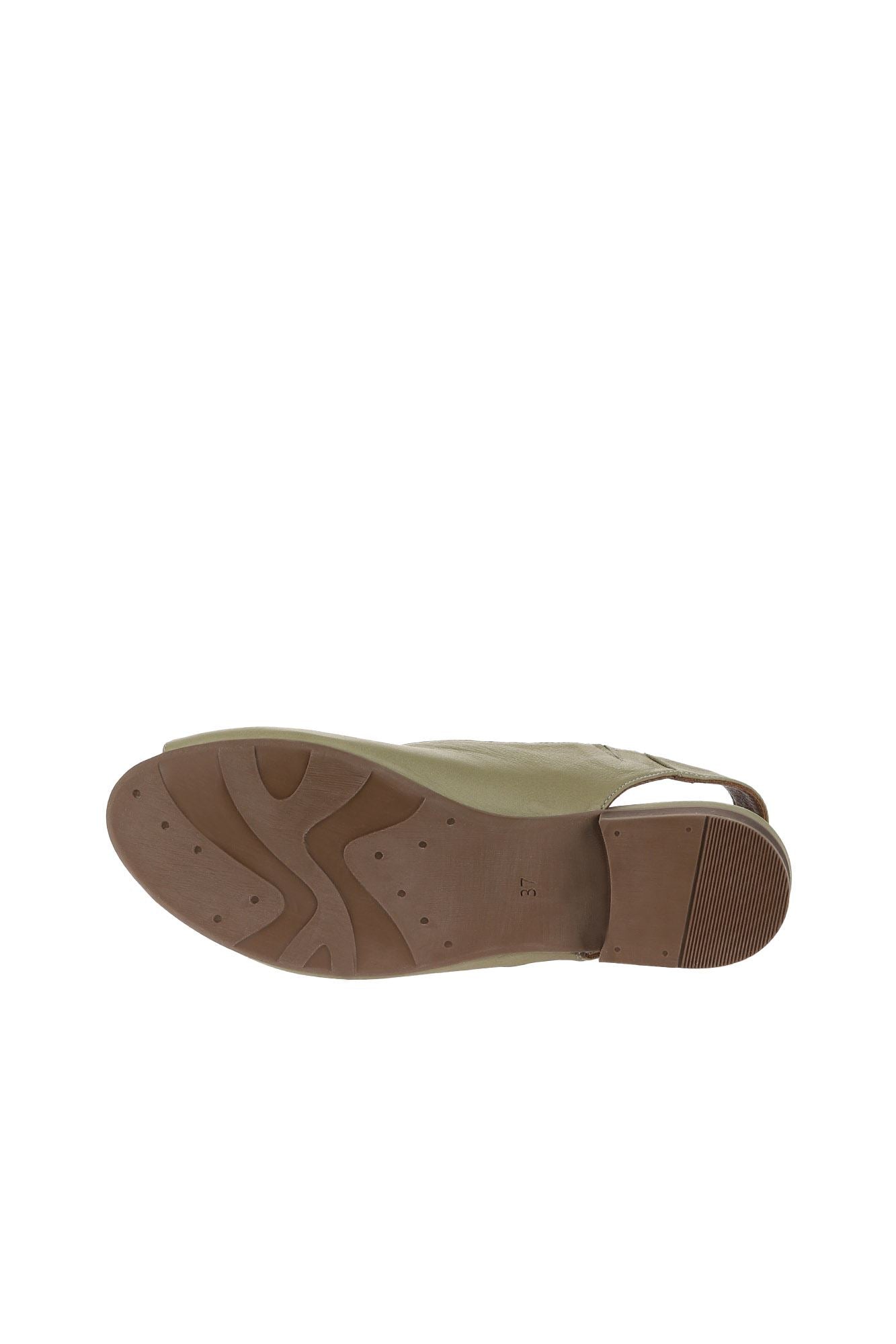 Bueno Women's Leather Heeled Sandal