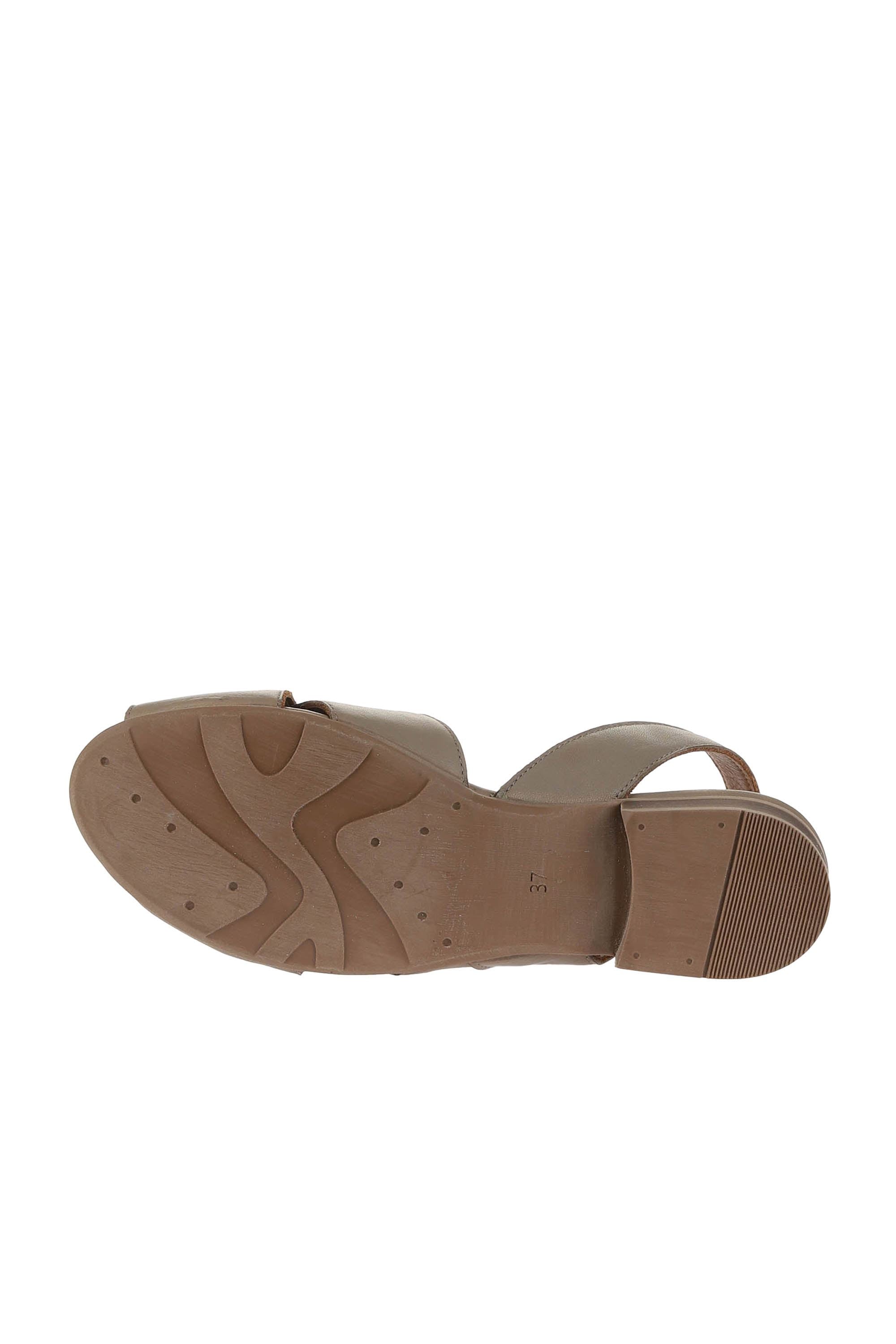 Bueno Women's Leather Heeled Sandal