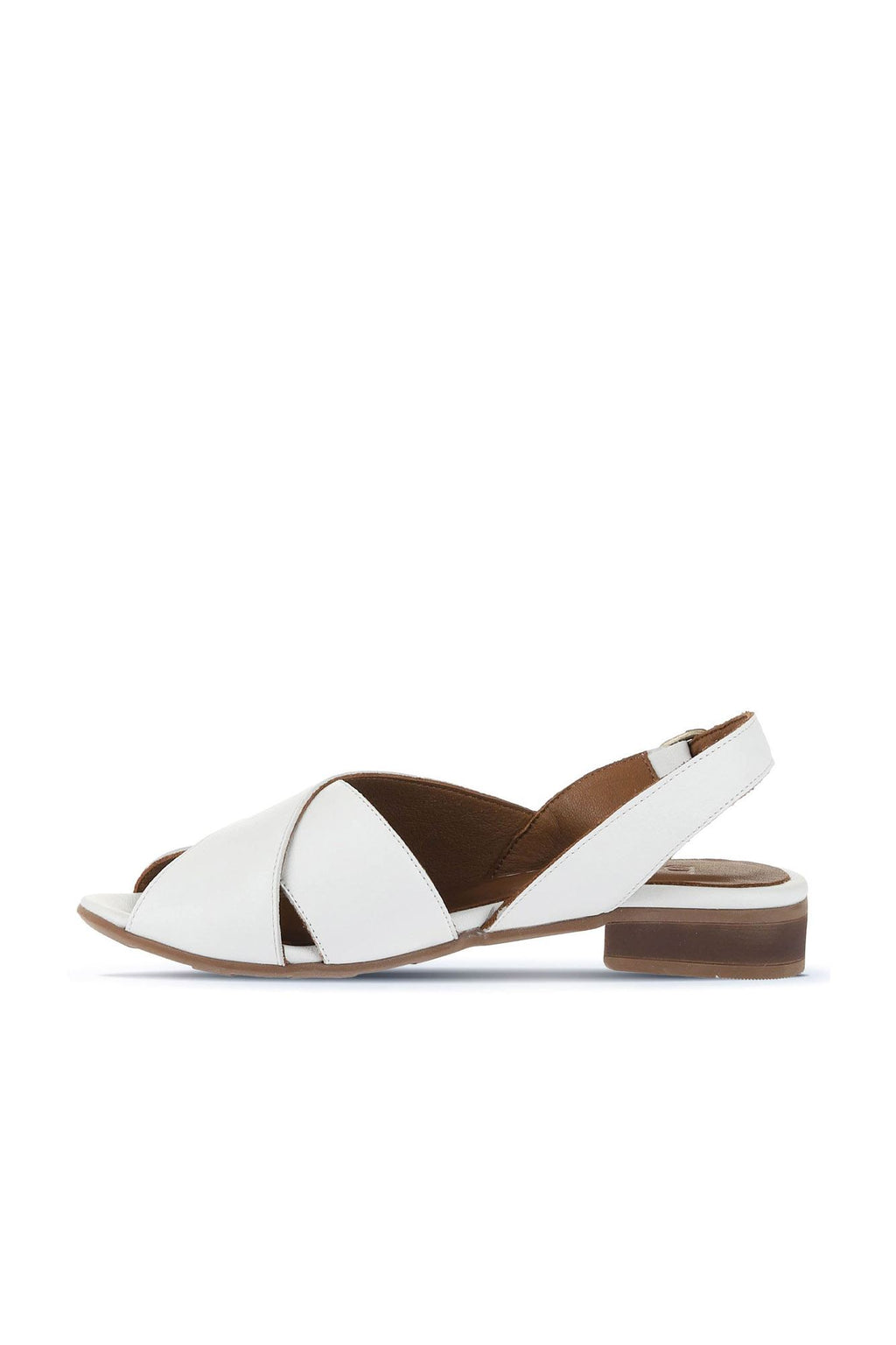 Bueno Women's Leather Heeled Sandal