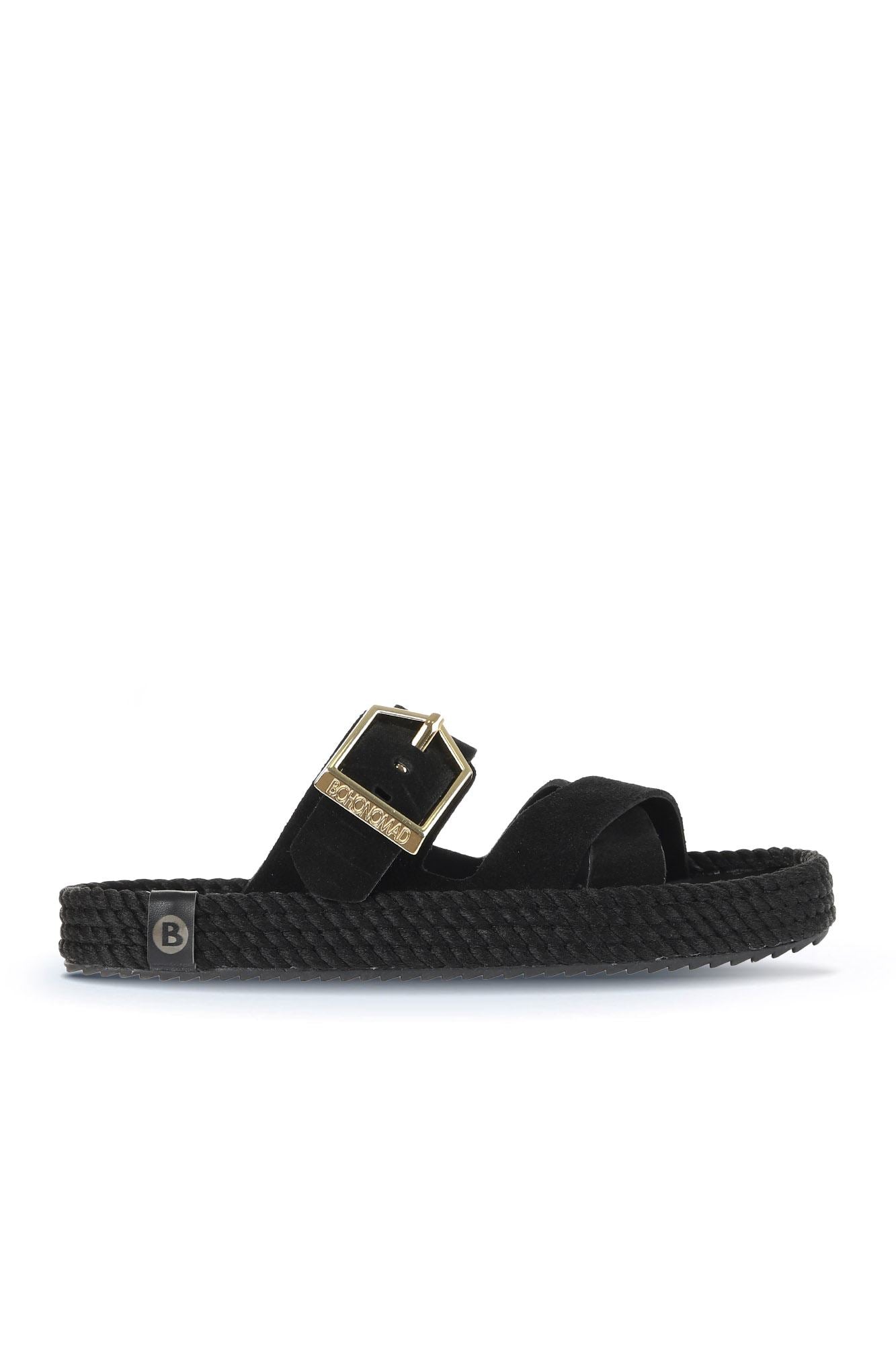Bohonomad Nomadic Republic Bodrum Thick Rubber-Soled Women's Robe Espadrille Sandal