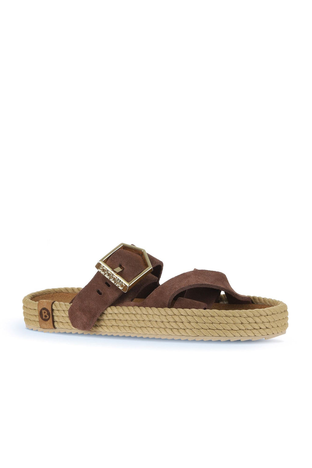 Bohonomad Nomadic Republic Bodrum Thick Rubber-Soled Women's Robe Espadrille Sandal