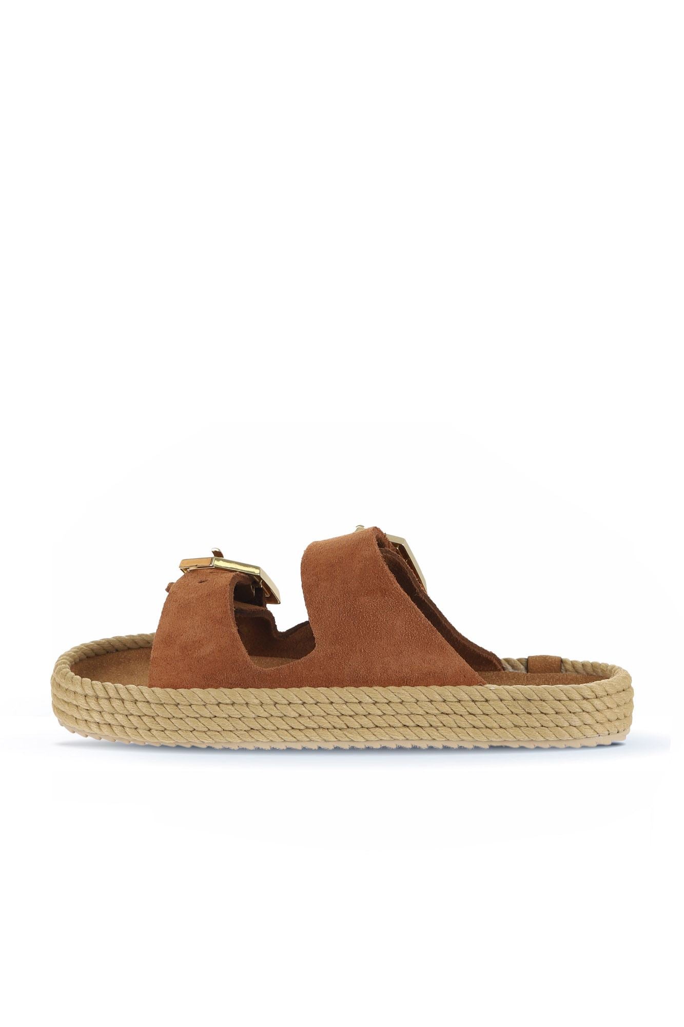 Bohonomad  Sydney Robe Women's Leather Espadrille Slipper