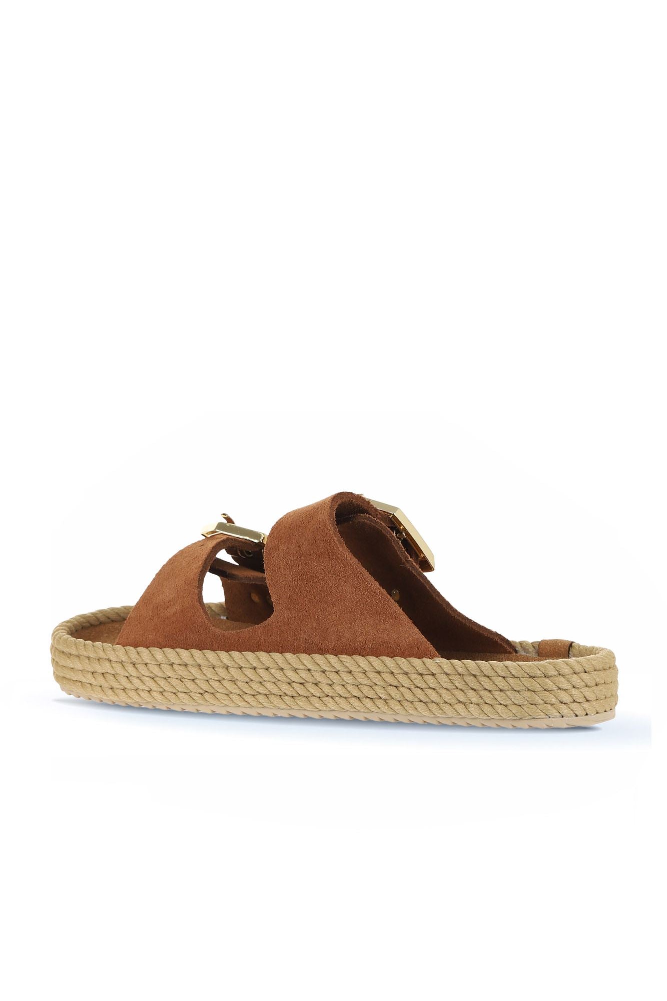 Bohonomad  Sydney Robe Women's Leather Espadrille Slipper