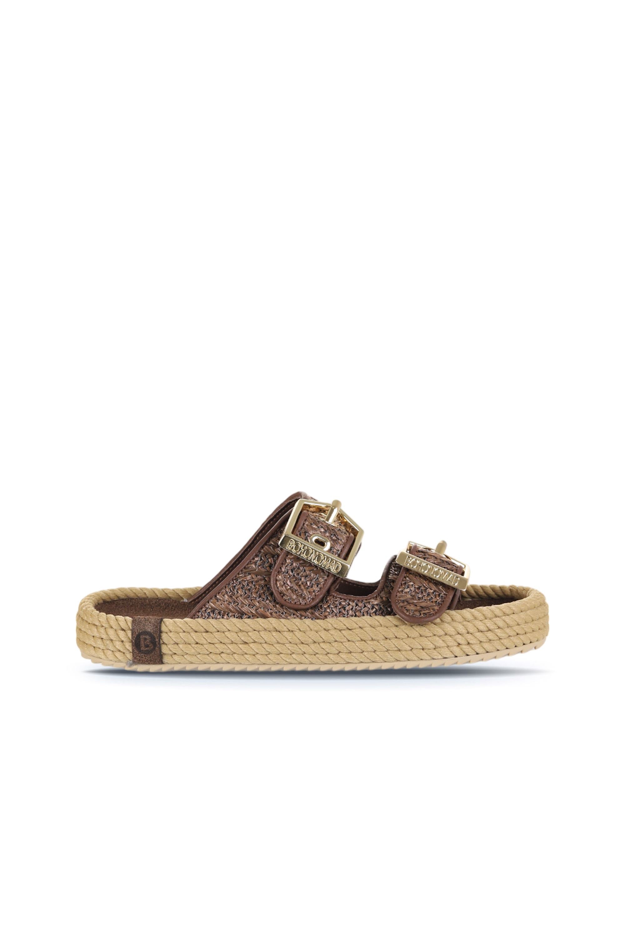 Bohonomad  Sydney Robe Women's Leather Espadrille Slipper
