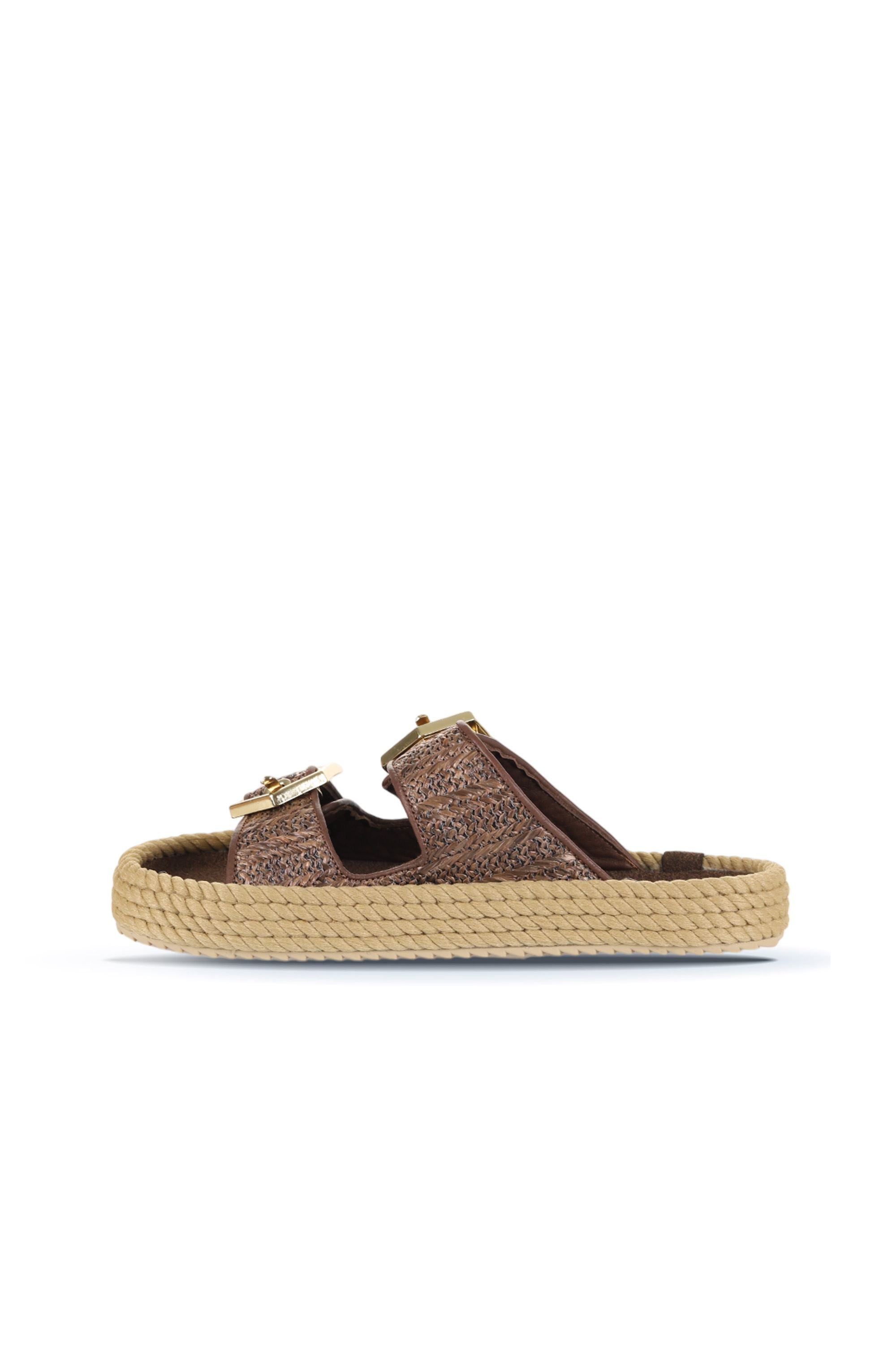 Bohonomad  Sydney Robe Women's Leather Espadrille Slipper