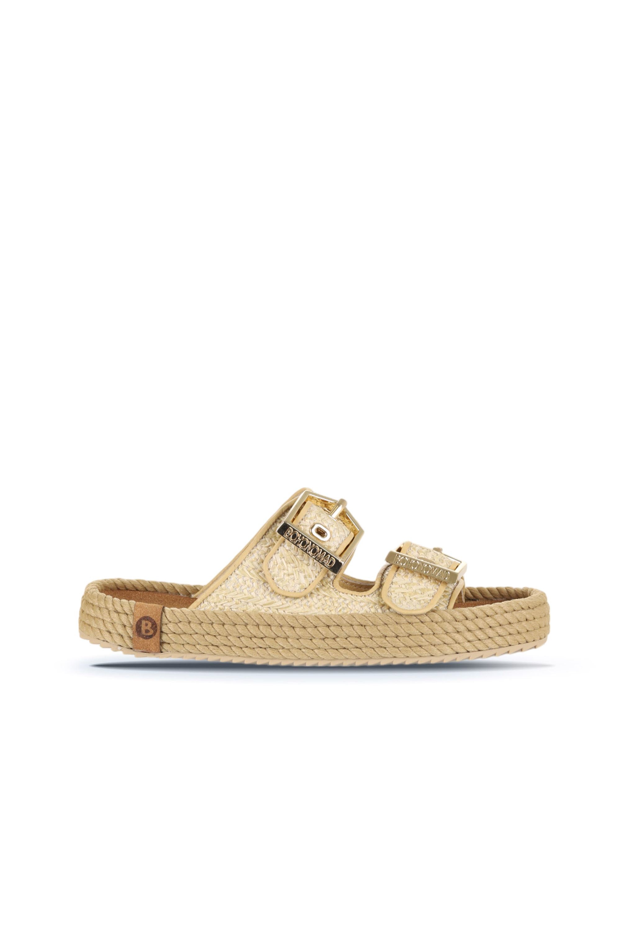 Bohonomad  Sydney Robe Women's Leather Espadrille Slipper