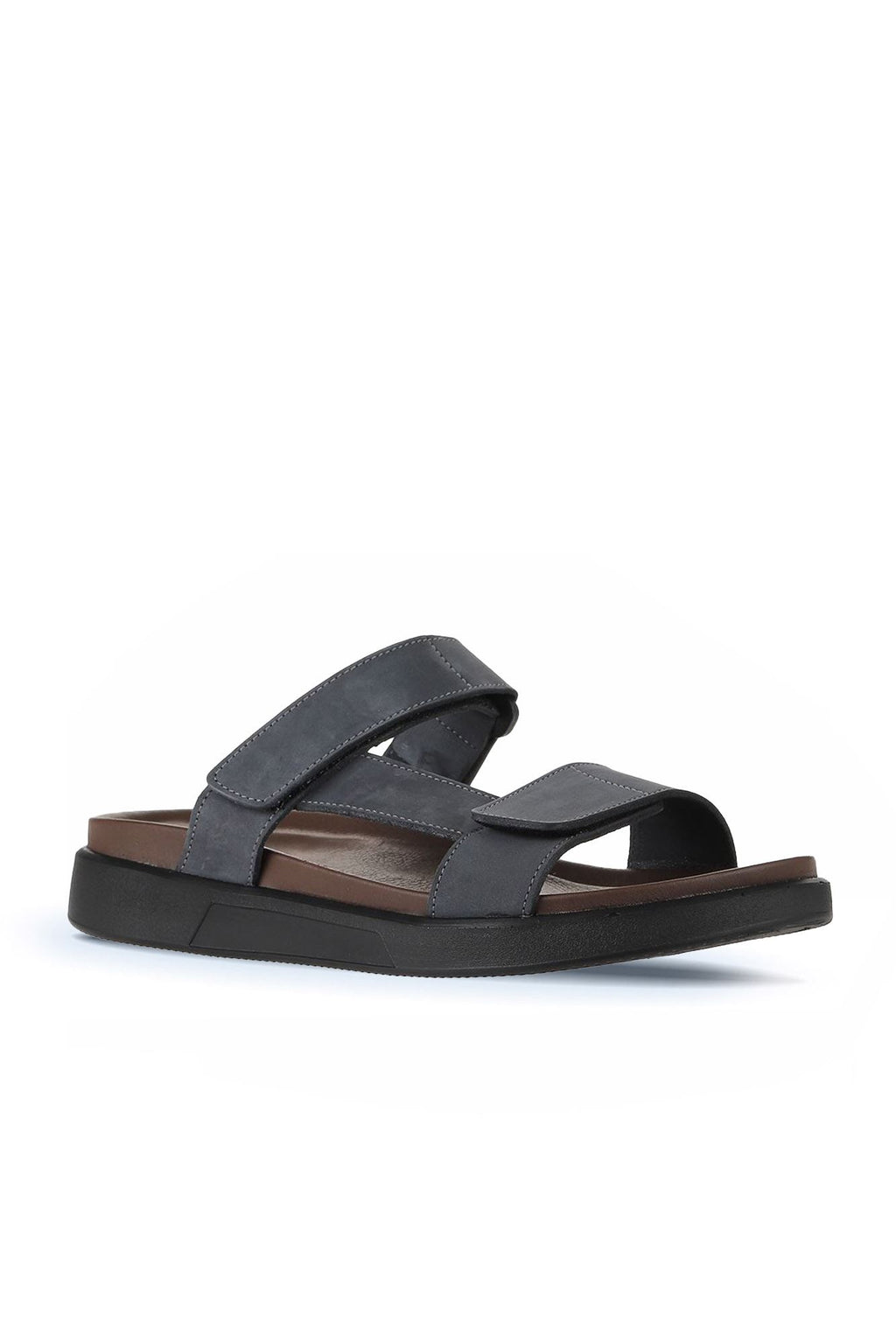 Bueno Men's Leather Flat Slipper