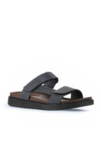 Bueno Men's Leather Flat Slipper