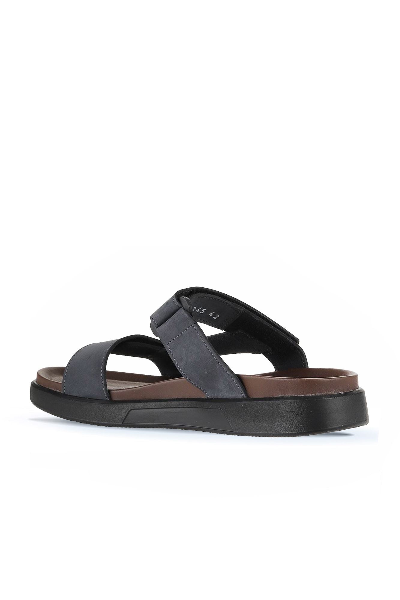 Bueno Men's Leather Flat Slipper