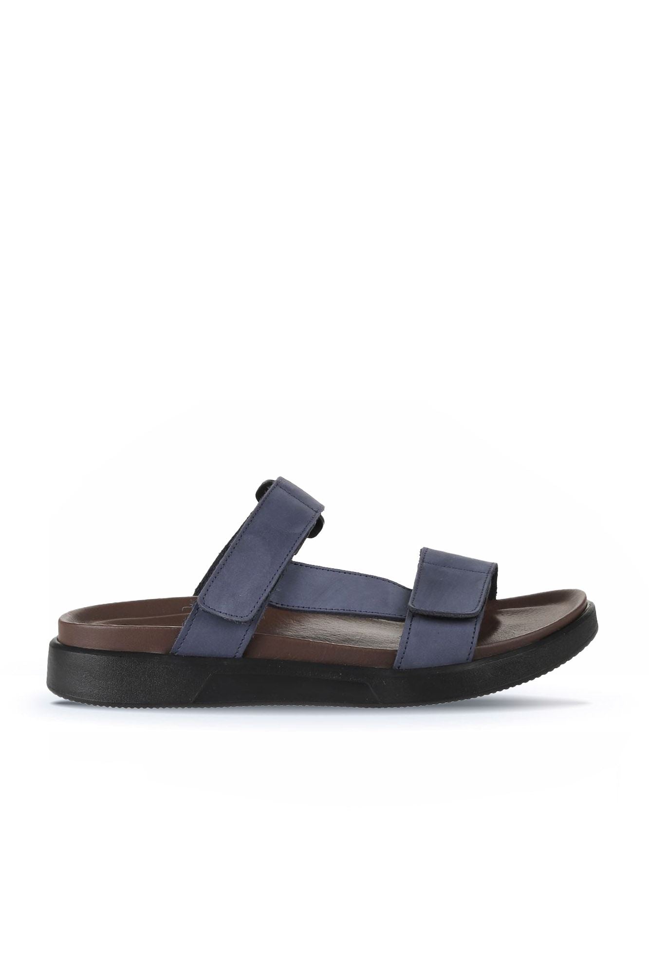 Bueno Men's Leather Flat Slipper