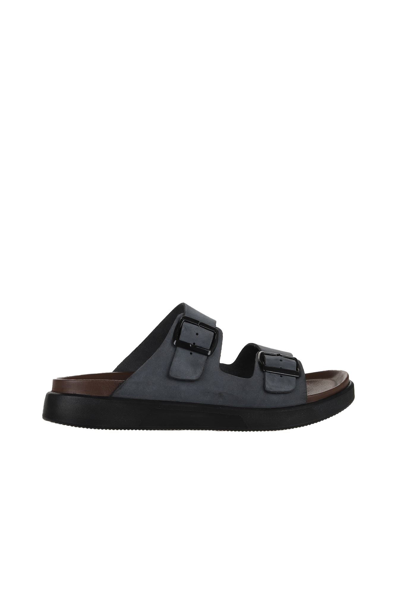 Bueno Men's Leather Flat Slipper