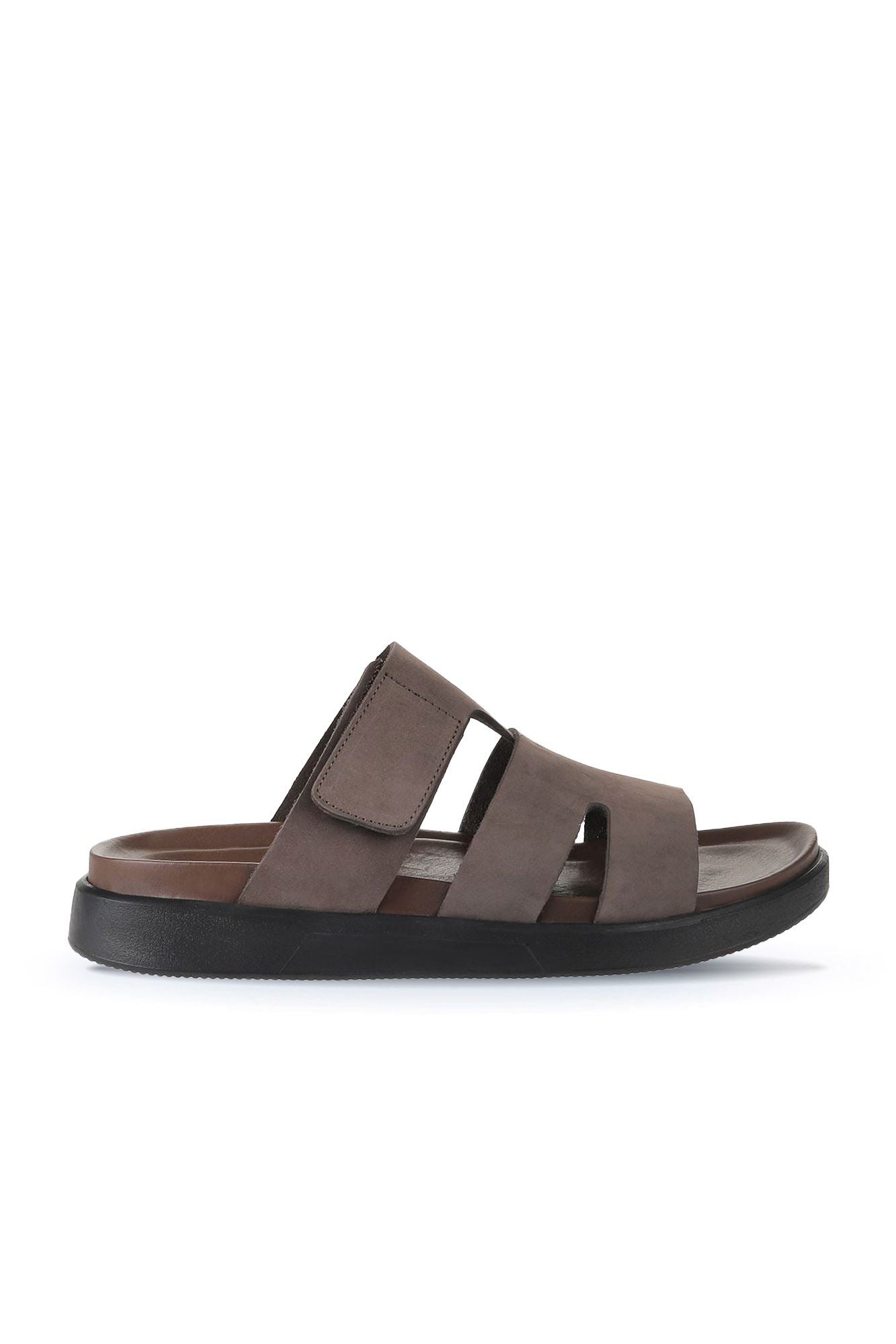 Bueno Men's Leather Flat Slipper