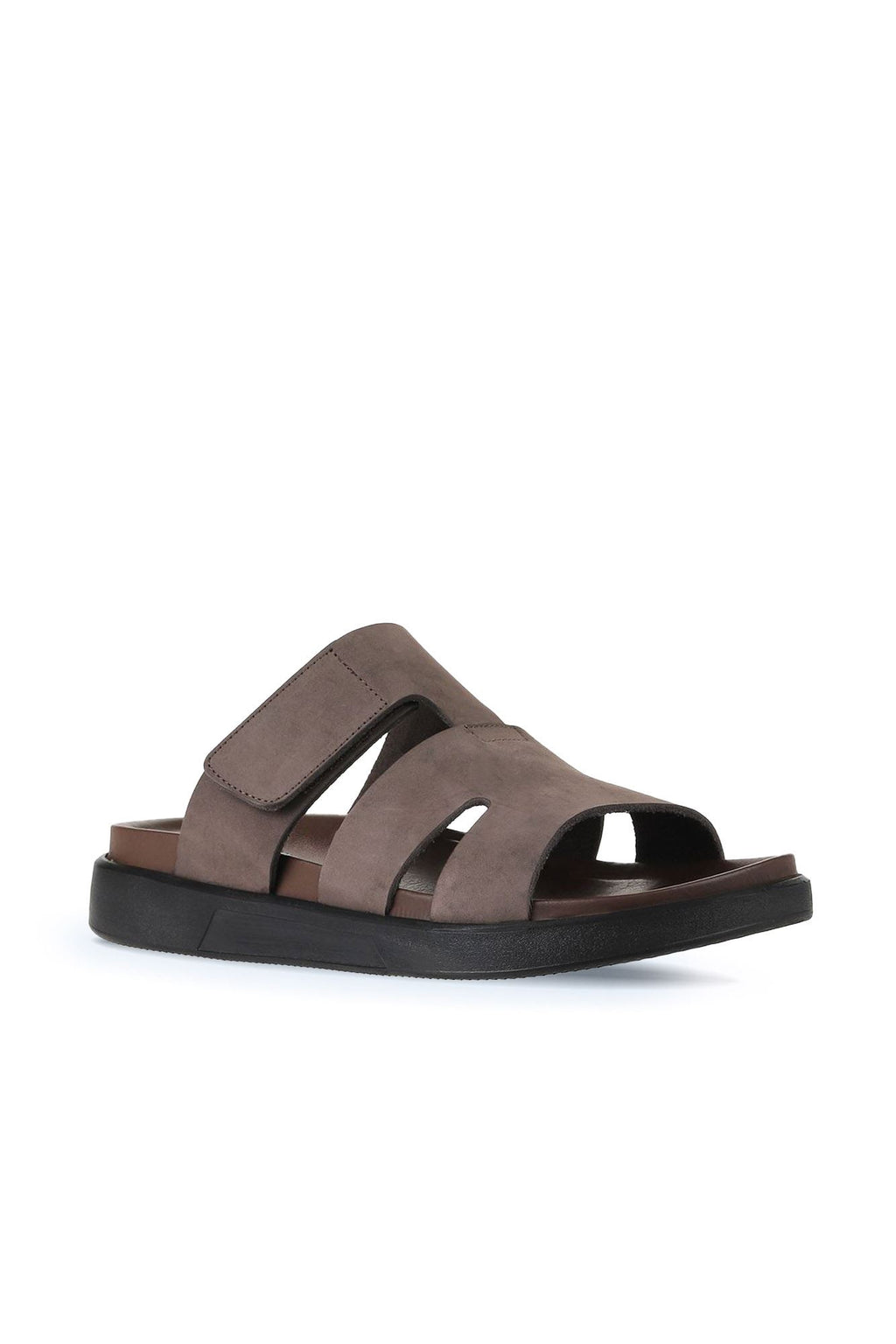 Bueno Men's Leather Flat Slipper