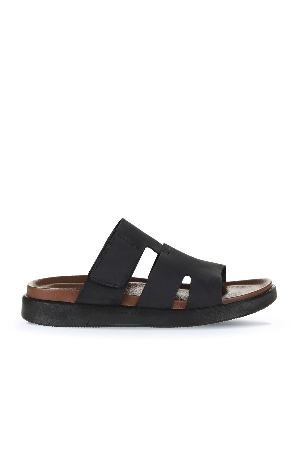 Bueno Men's Leather Flat Slipper