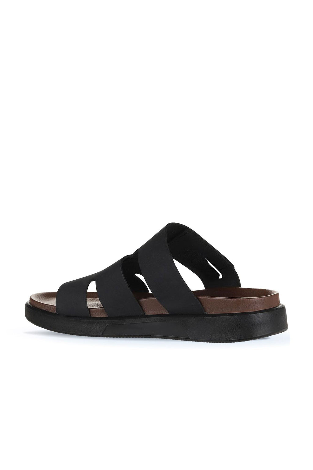 Bueno Men's Leather Flat Slipper