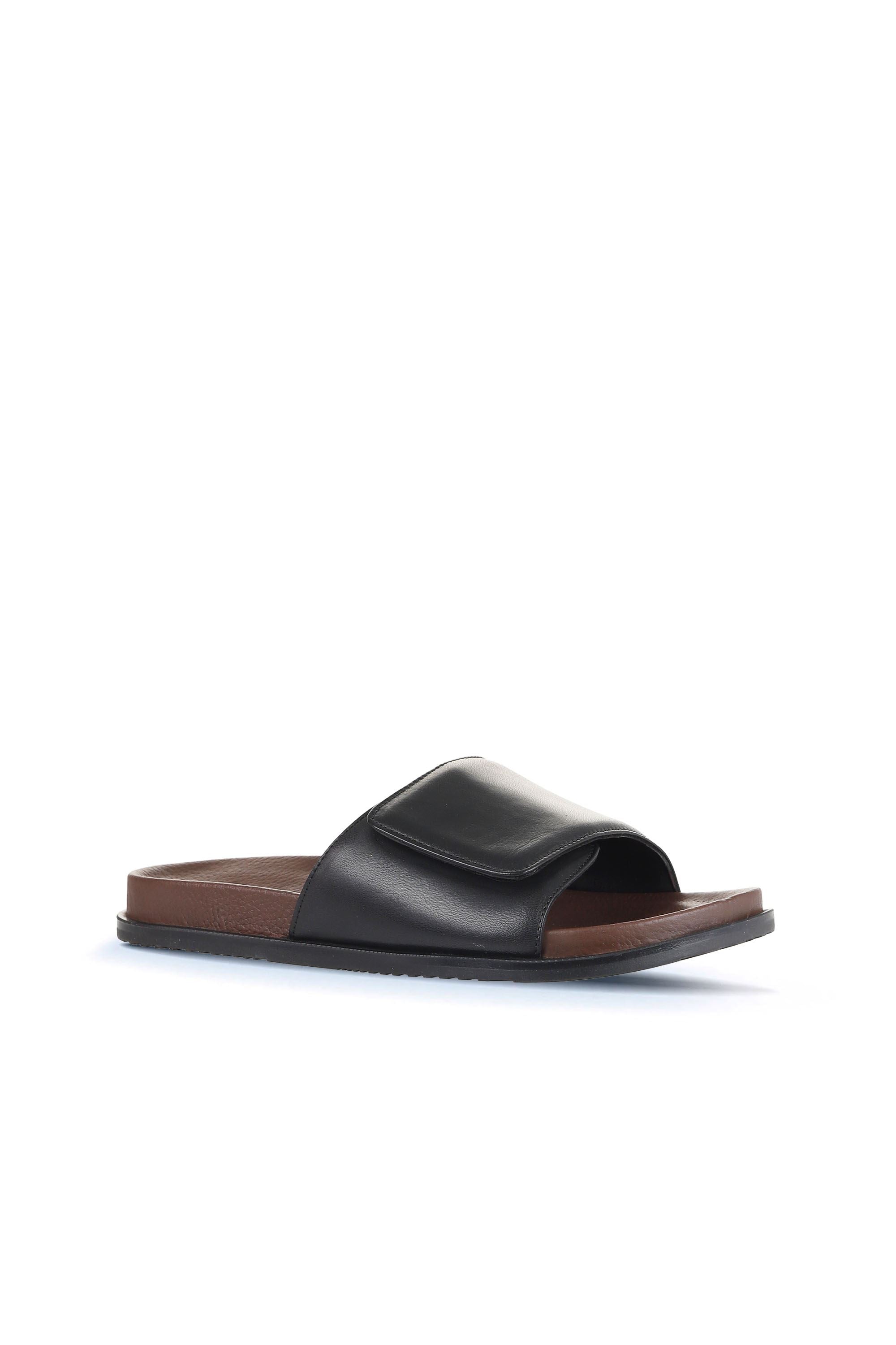 Bueno Men's Leather Flat Slipper