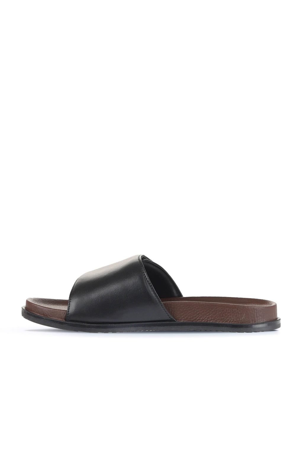 Bueno Men's Leather Flat Slipper
