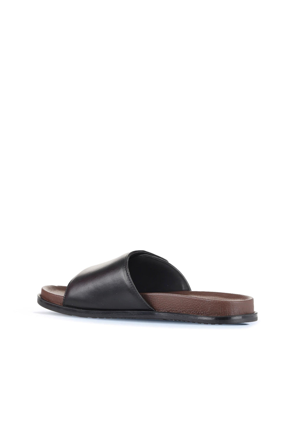 Bueno Men's Leather Flat Slipper