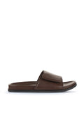 Bueno Men's Leather Flat Slipper
