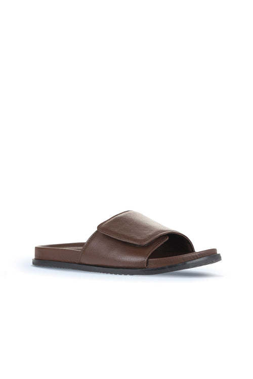 Bueno Men's Leather Flat Slipper