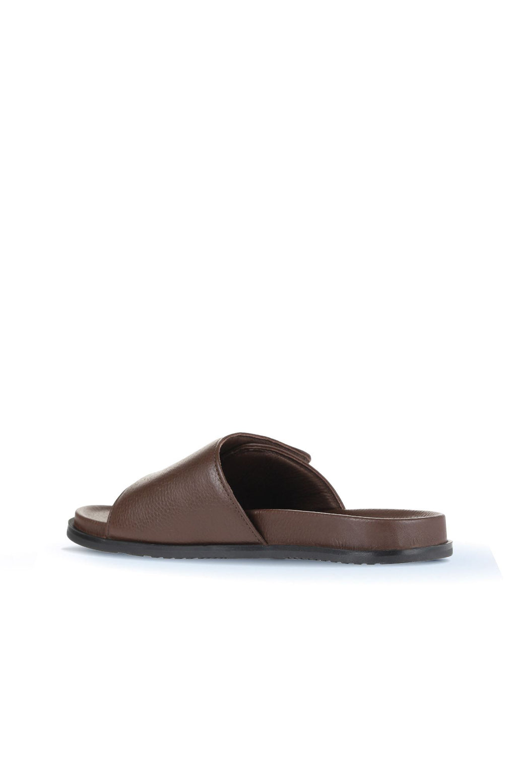 Bueno Men's Leather Flat Slipper