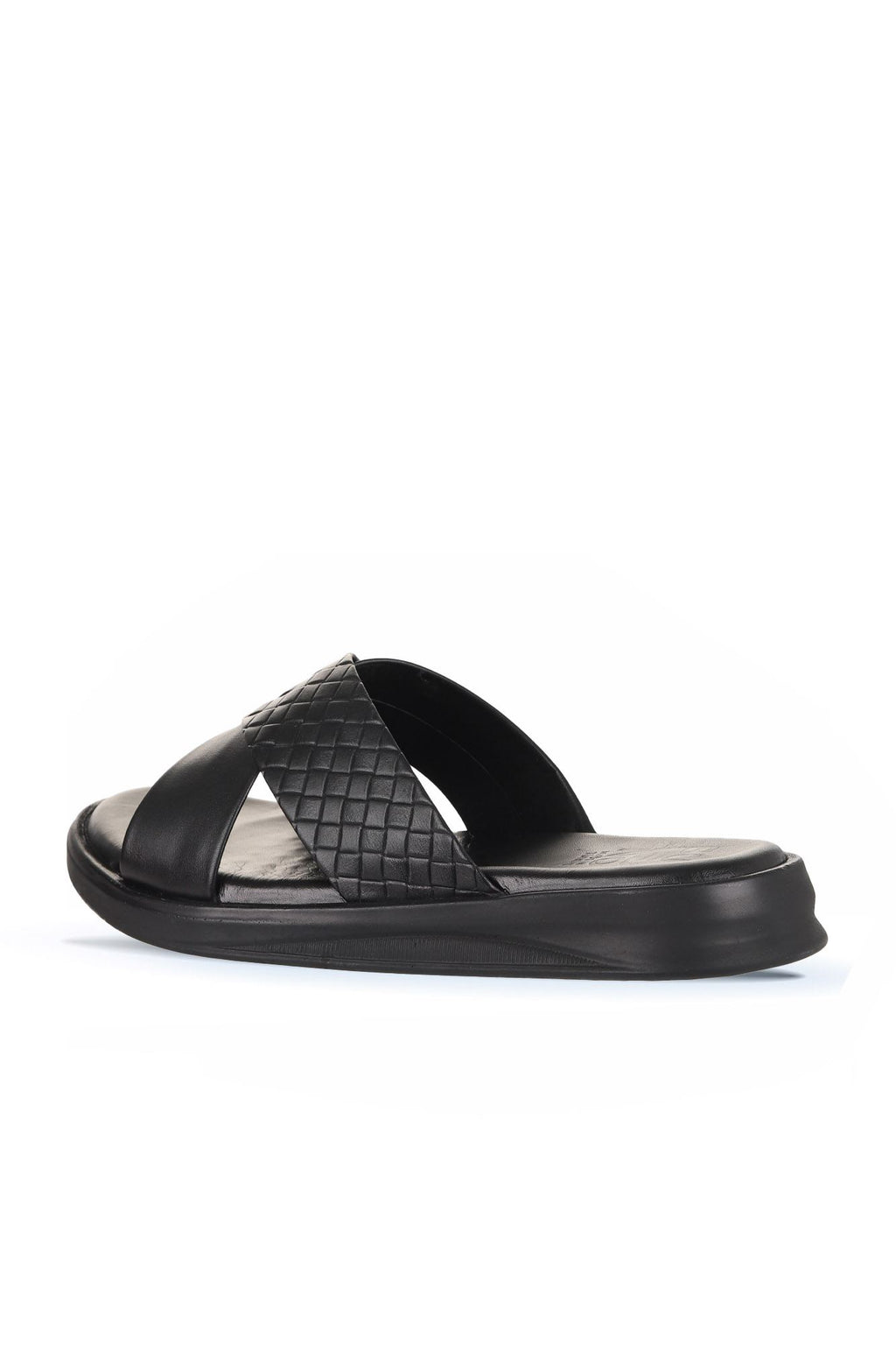 Bueno Men's Leather Flat Slipper