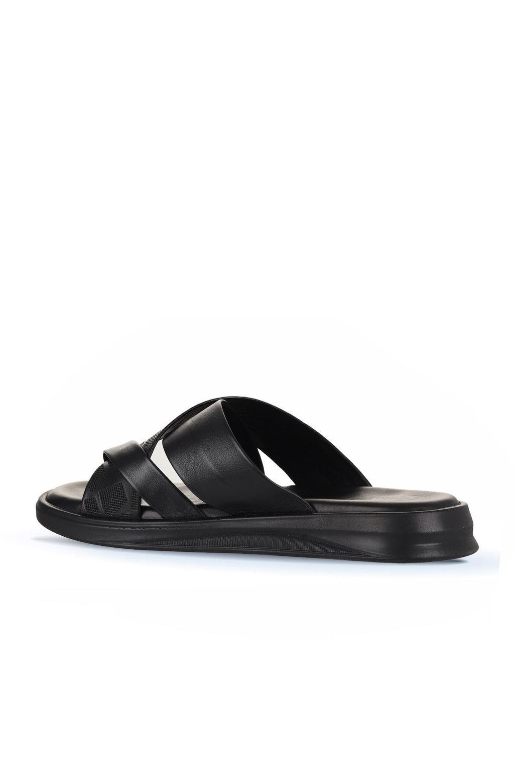 Bueno Men's Leather Flat Slipper