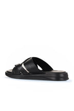 Bueno Men's Leather Flat Slipper