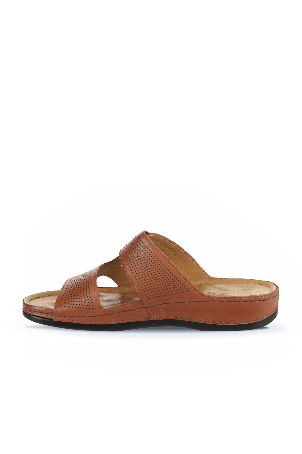 Bueno Men's Leather Flat Slipper