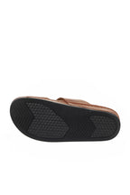 Bueno Men's Leather Flat Slipper