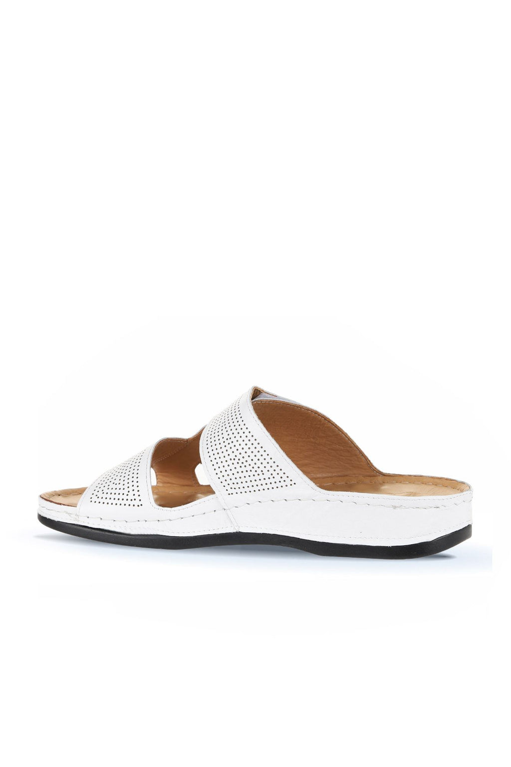 Bueno Men's Leather Flat Slipper