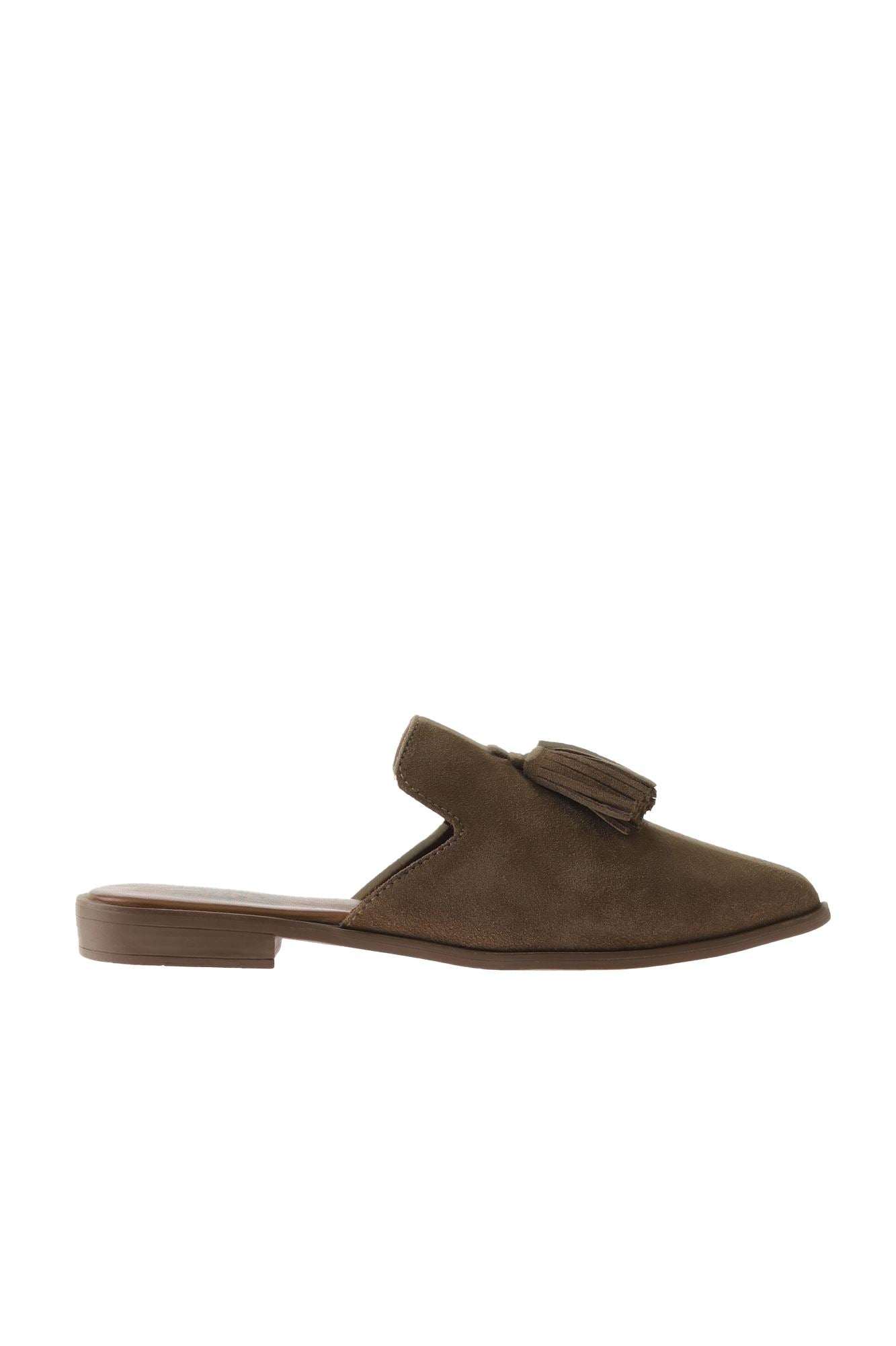 Bueno Women's Leather Flat Slipper