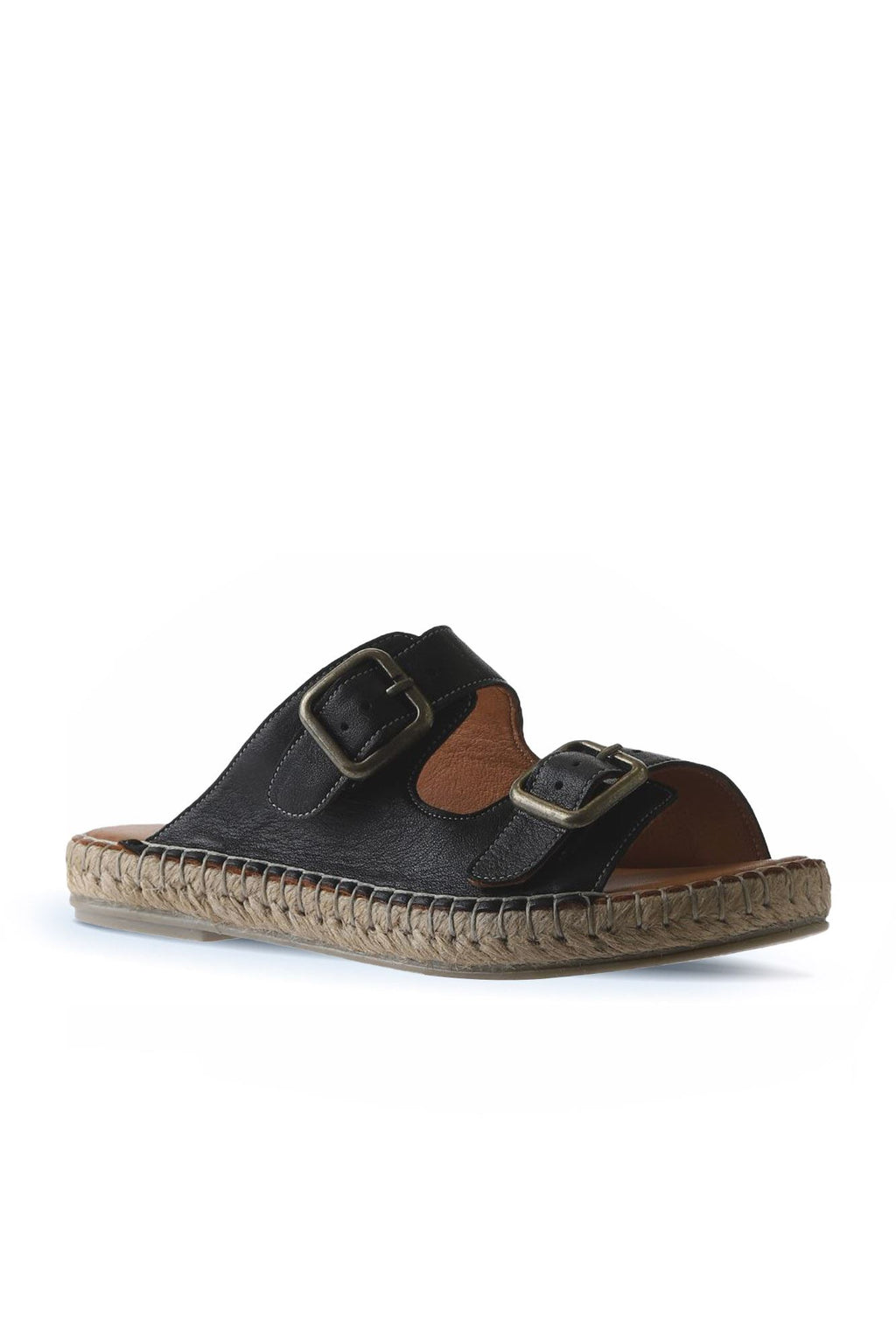 Bueno Women's Leather Flat Slipper