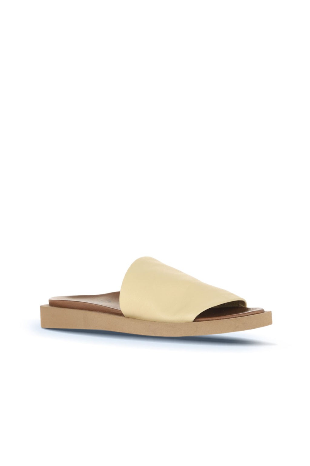 Bueno Women's Leather Flat Slipper