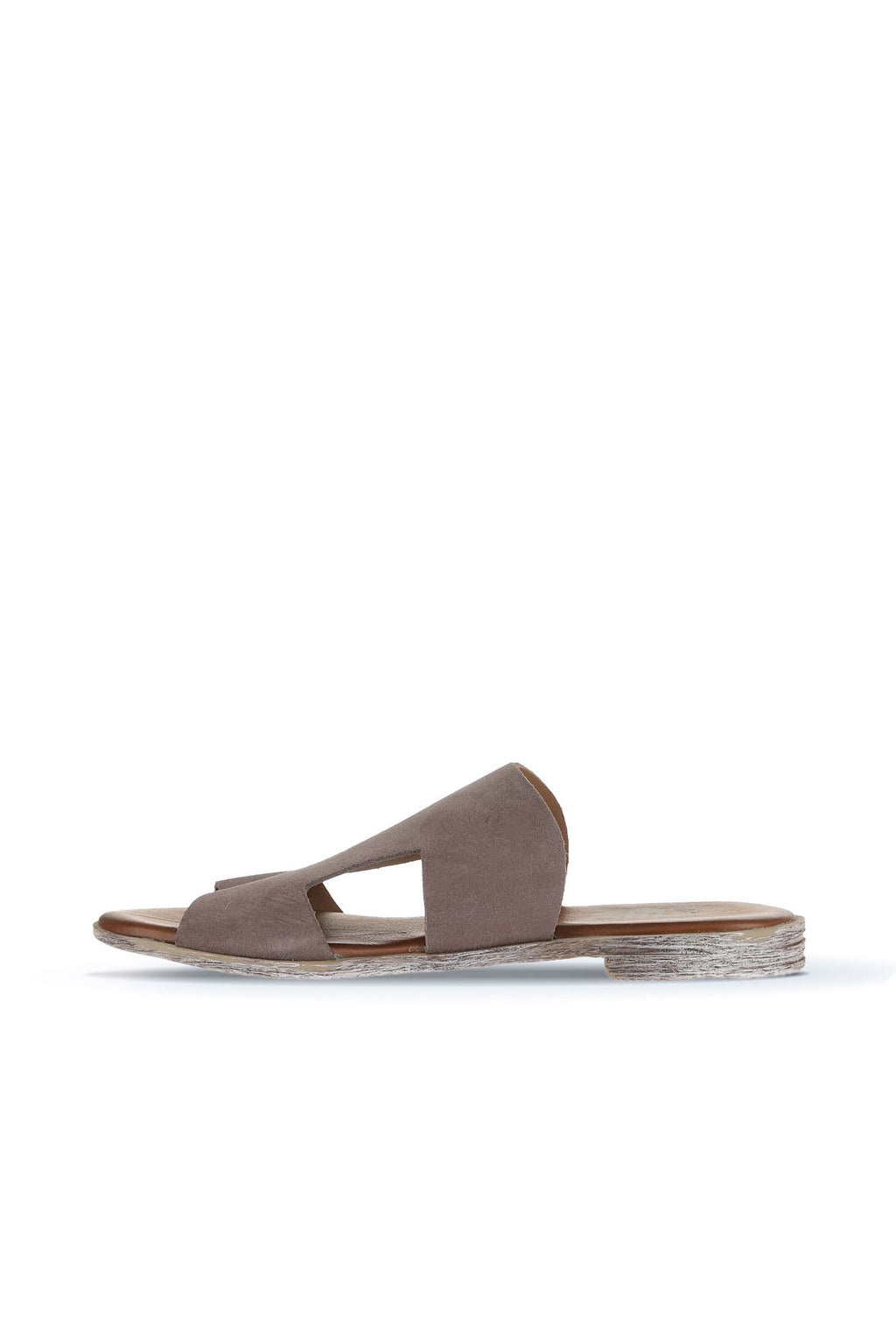 Bueno Women's Leather Flat Slipper