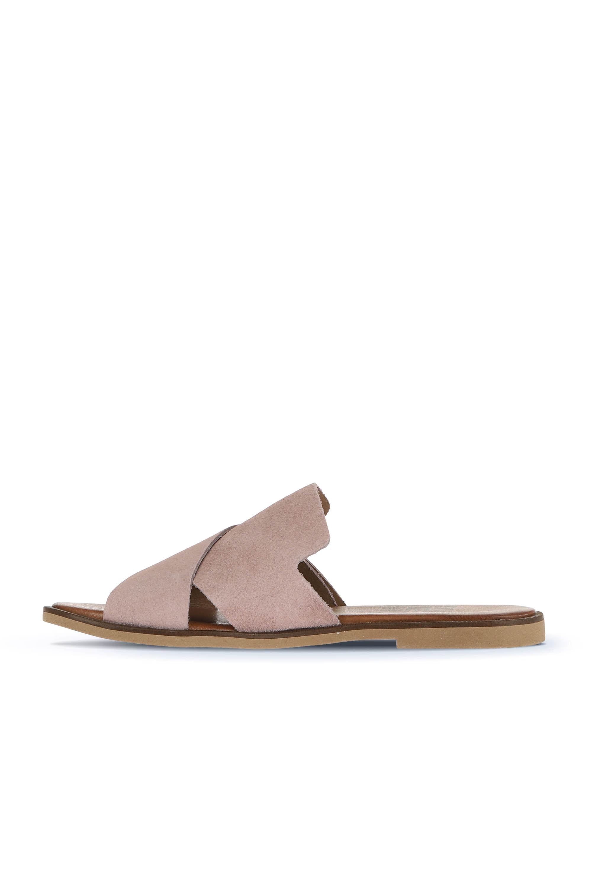 Bueno Women's Leather Flat Slipper