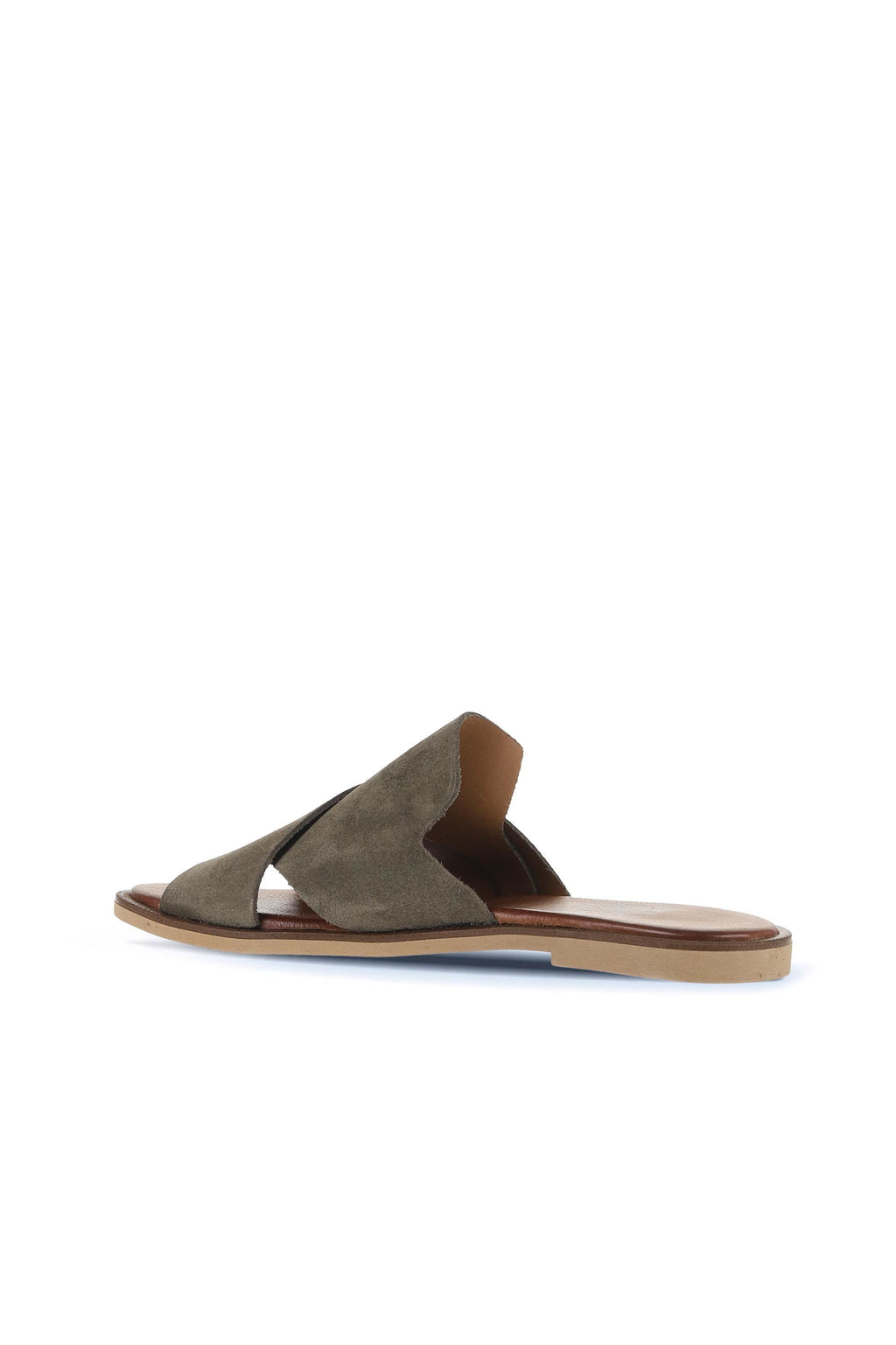 Bueno Women's Leather Flat Slipper