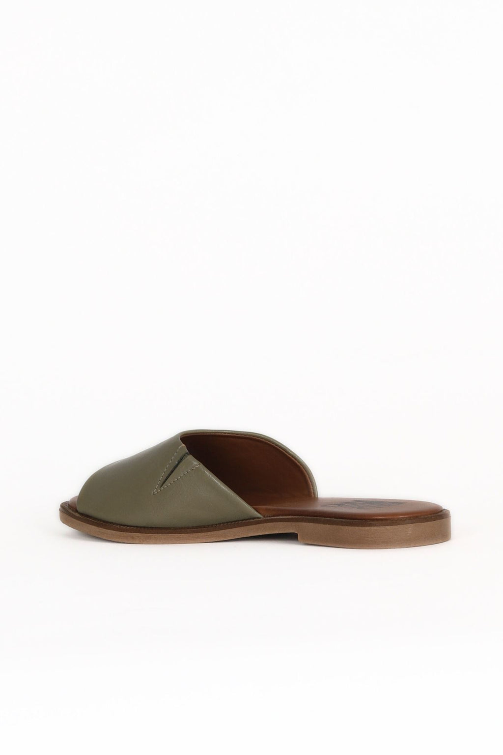 Bueno Women's Leather Flat Slipper