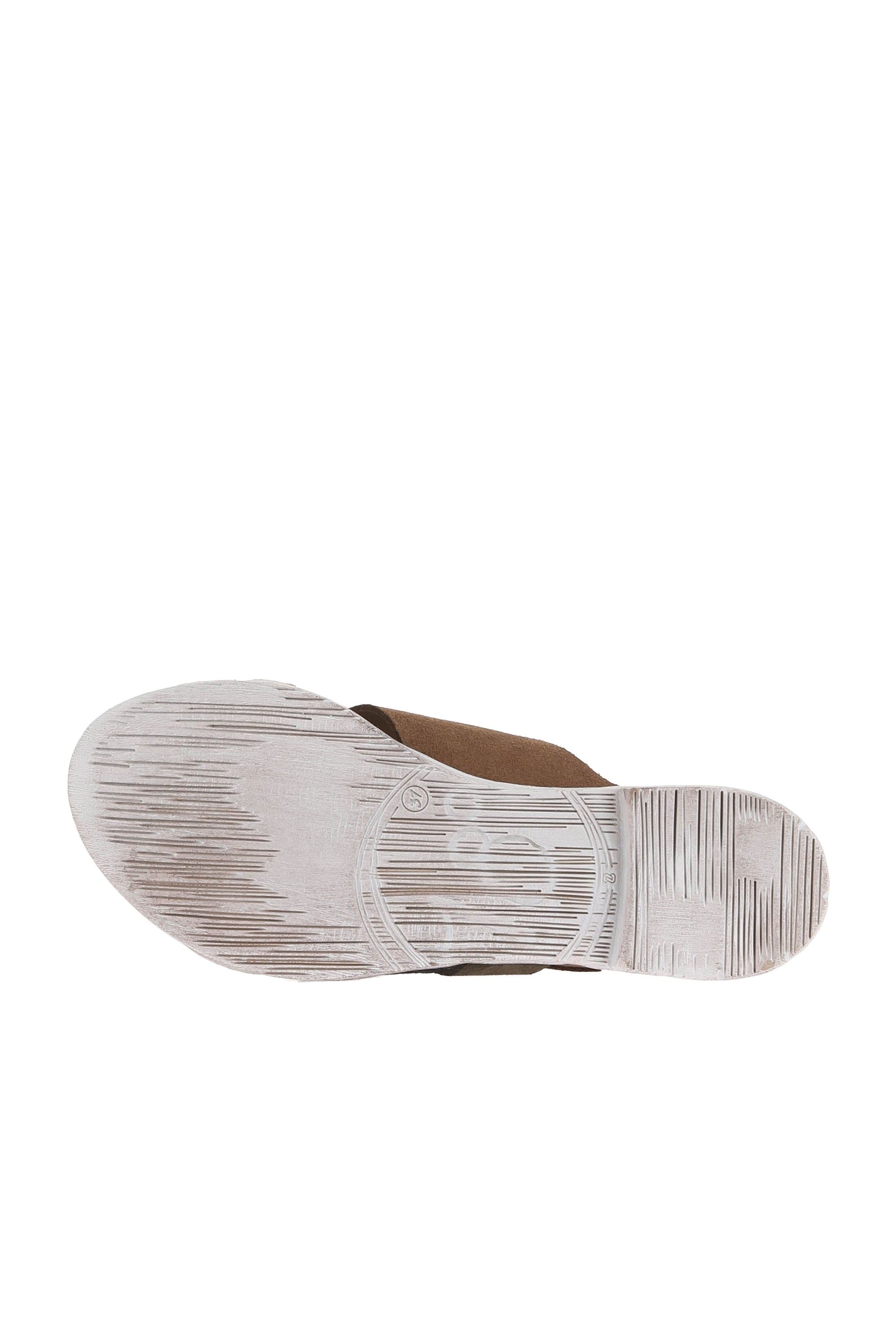 Bueno Women's Leather Flat Slipper