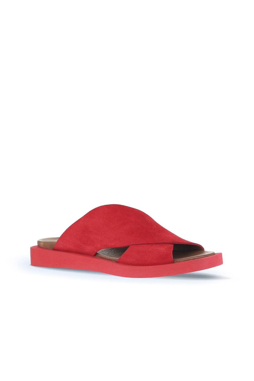 Bueno Women's Leather Flat Slipper