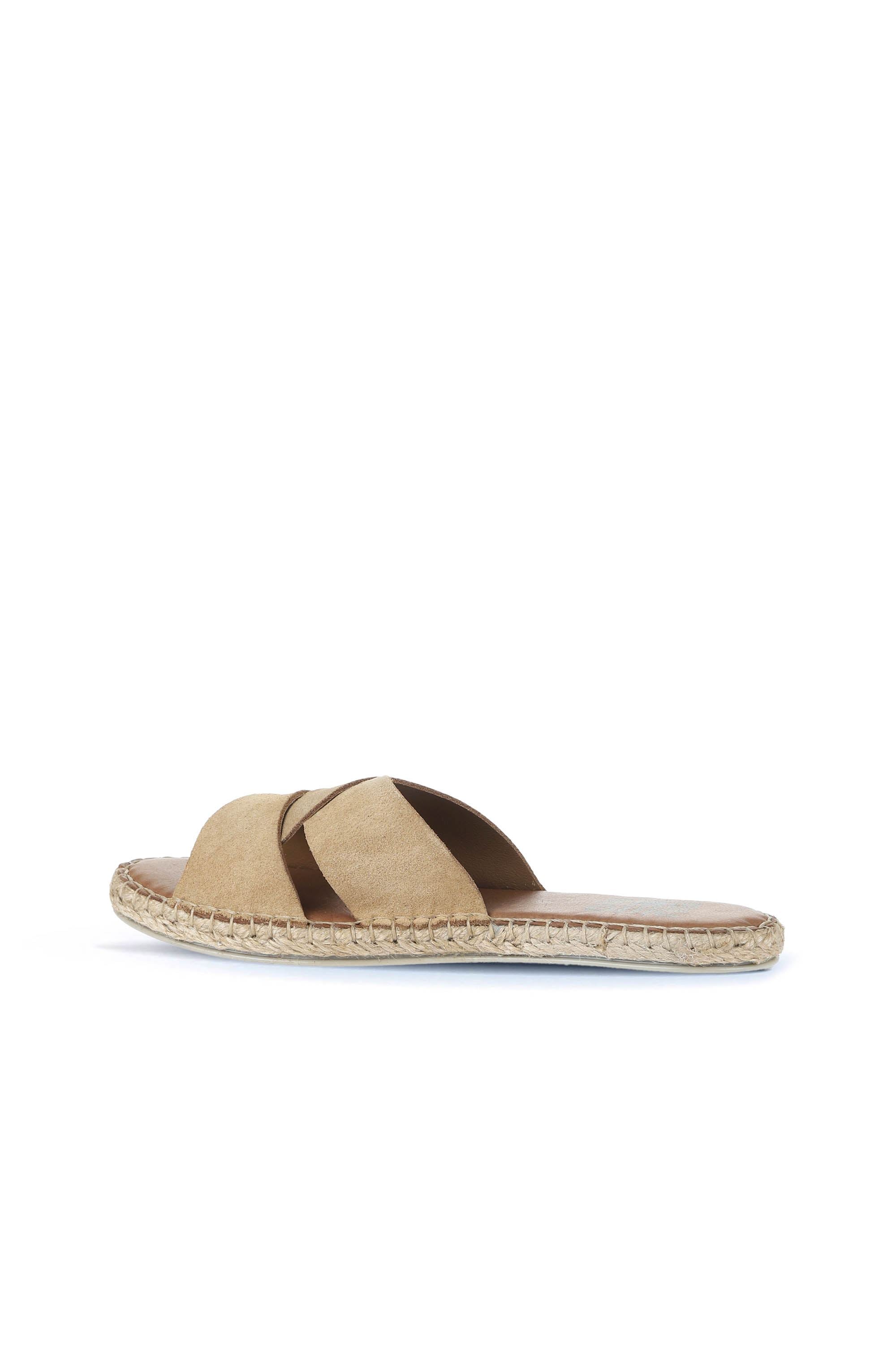 Bueno Women's Leather Flat Slipper