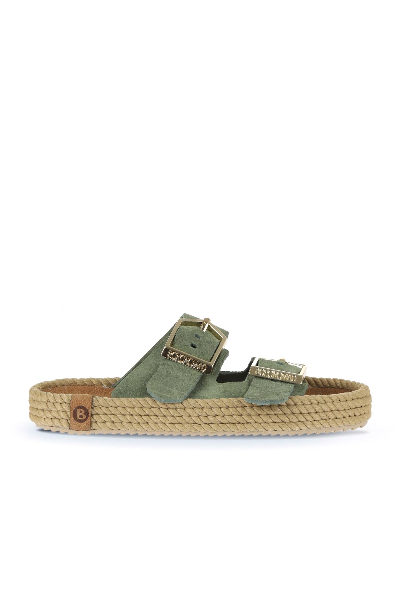 Bohonomad  Sydney Robe Women's Leather Espadrille Slipper