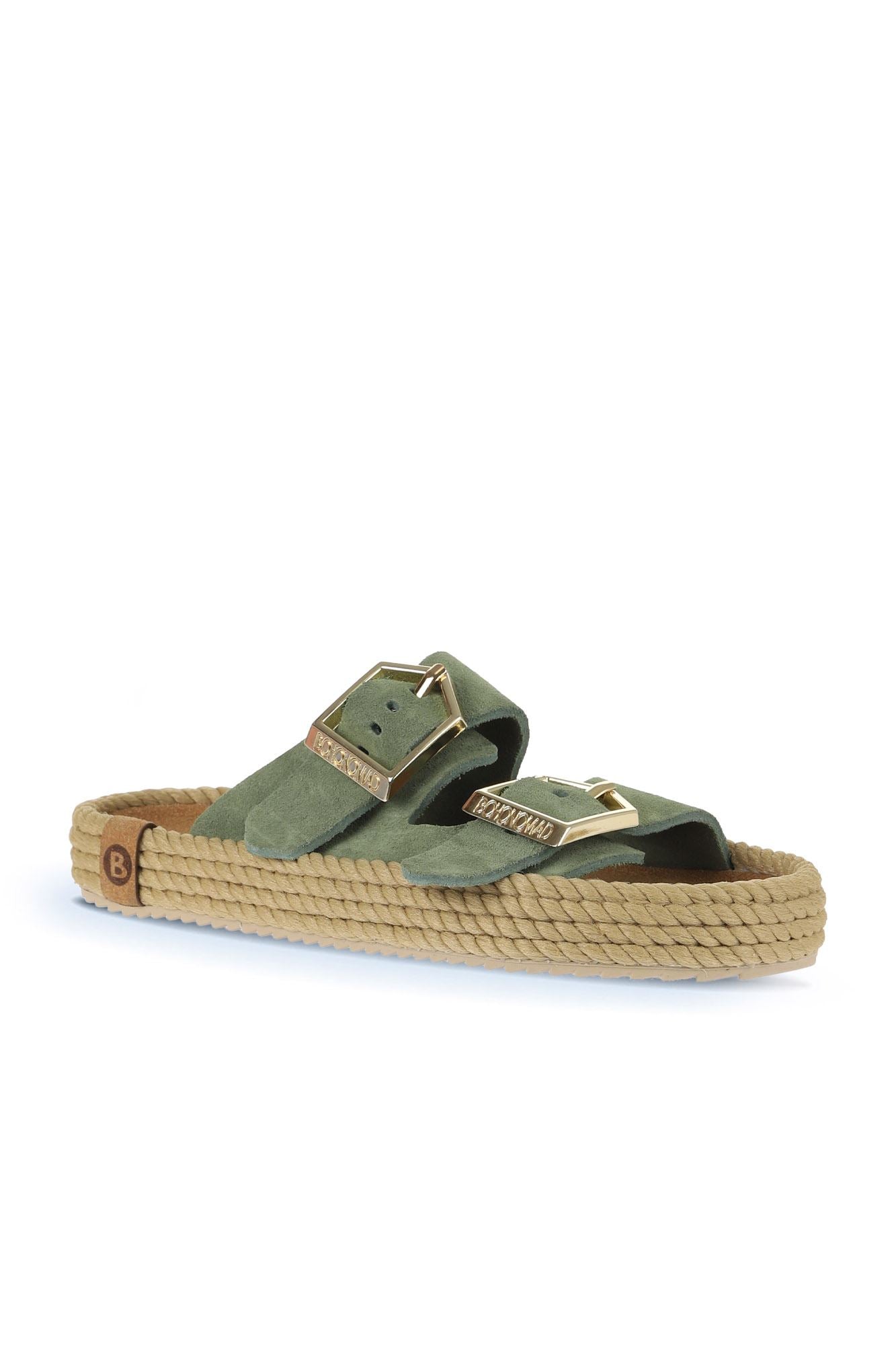 Bohonomad  Sydney Robe Women's Leather Espadrille Slipper