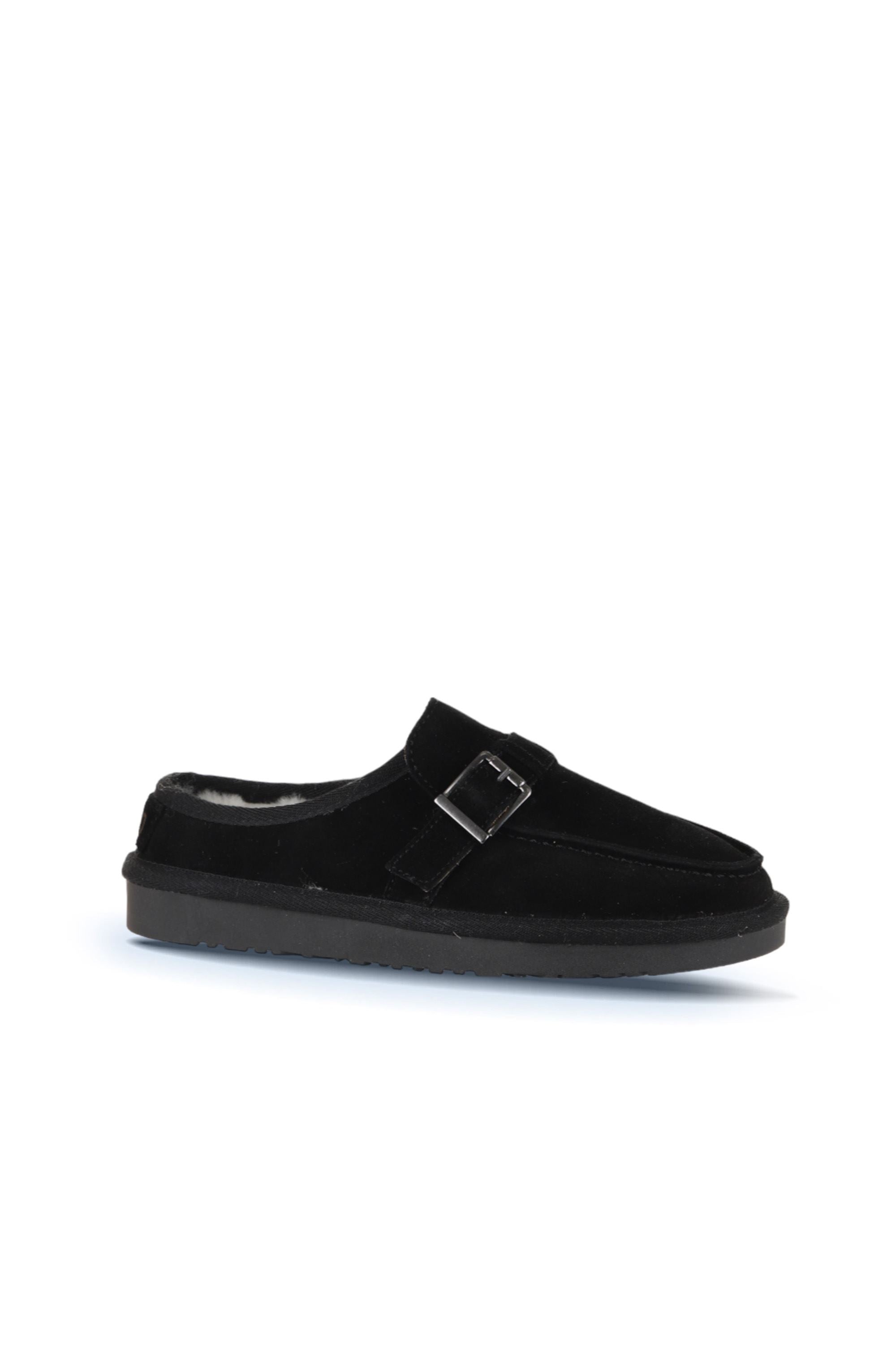 Bueno Women's Leather Flat Slipper